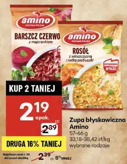 Delikatesy Centrum Zupa błyskawiczna Amino oferta