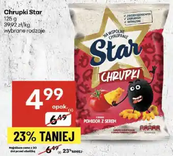 Delikatesy Centrum Chrupki Star pomidor z serem oferta