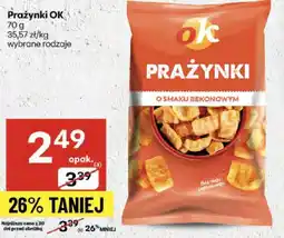 Delikatesy Centrum Prażynki OK bekonowe oferta
