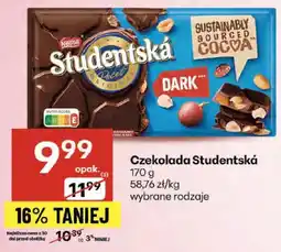 Delikatesy Centrum Czekolada Studentská Dark oferta