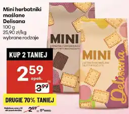 Delikatesy Centrum Herbatniki Mini Delisana oferta