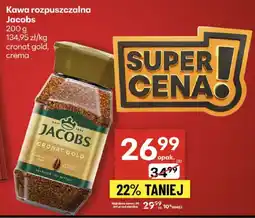 Delikatesy Centrum Kawa rozpuszczalna Jacobs Cronat Gold oferta