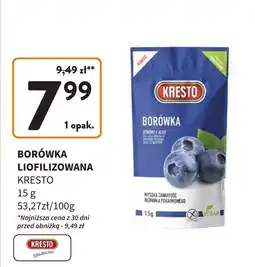Intermarche Borówka liofilizowana Kresto oferta