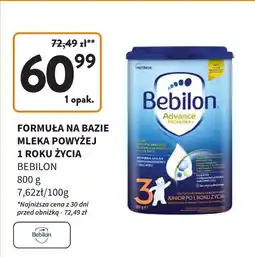 Intermarche Mleko Bebilon Advance 3 Junior oferta