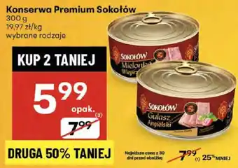 Delikatesy Centrum Konserwa Premium Sokołów oferta