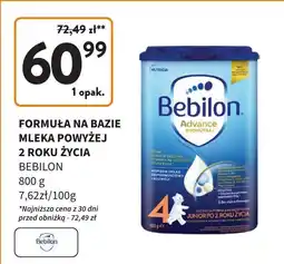 Intermarche Mleko Bebilon 4 oferta