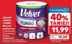 Kaufland Ręcznik papierowy Velvet oferta