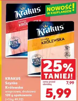 Kaufland Szynka Krakus oferta