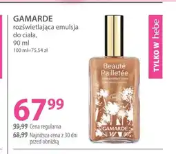 Hebe Emulsja do ciała Gamarde oferta