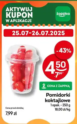Żabka Pomidory koktajlowe Żabka oferta