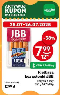 Żabka Kiełbasa z szynki JBB bez osłonki oferta