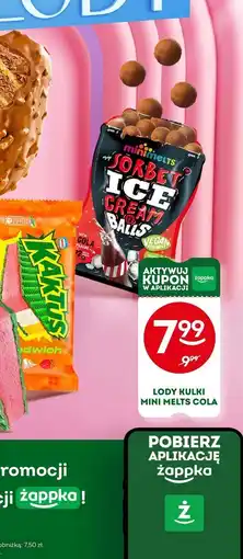 Żabka Lody kulki Mini Melts Cola oferta