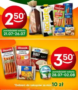 Żabka Ser topiony w plastrach Hochland oferta