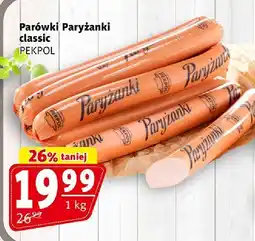 Prim Market Parówki Paryzanki classic Pekpol oferta