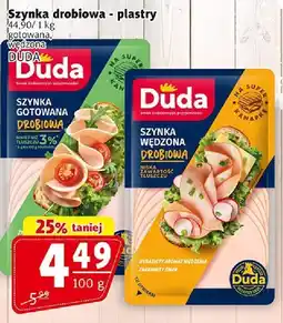 Prim Market Szynka drobiowa plastry Duda oferta