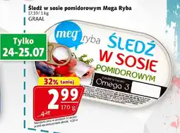 Prim Market Śledź w sosie pomidorowym Mega Ryba GRAAL oferta