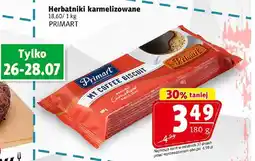 Prim Market Herbatniki karmelizowane PRIMART oferta