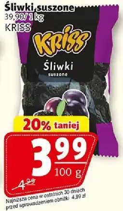 Prim Market Śliwki suszone KRISS oferta