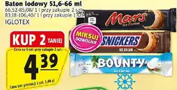 Prim Market Lody Mars/Snickers/Bounty Iglotex oferta
