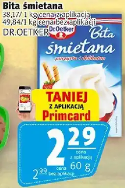 Prim Market Bita śmietana Dr. Oetker Dr.Oetker oferta