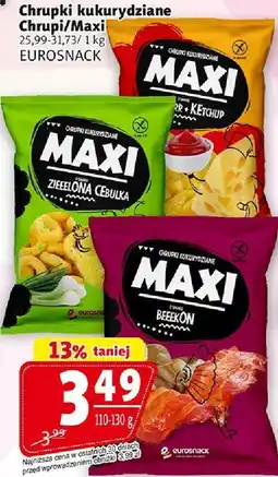Prim Market Chrupki kukurydziane Maxi EUROSNACK oferta