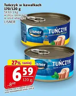 Prim Market Tuńczyk w kawałkach w oleju roślinnym Lisner oferta