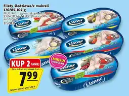 Prim Market Filety śledziowe/z makreli Lisner oferta