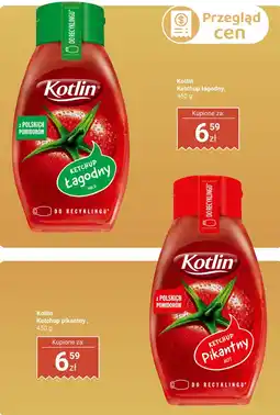 Biedronka Ketchup łagodny Kotlin oferta