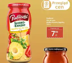 Biedronka Sos do ryżu słodko-kwaśny łagodny Pudliszki oferta