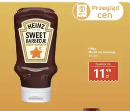 Biedronka Sos barbecue słodki Heinz oferta