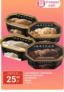 Biedronka Lody czekoladowe Grycan oferta