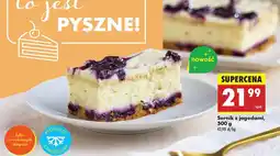 Biedronka Ciasto sernik z jagodami Biedronka oferta