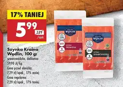 Biedronka Szynka delikatna Kraina Wędlin oferta