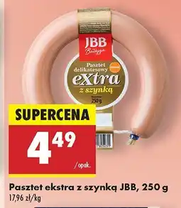 Biedronka Pasztet ekstra z szynką JBB oferta