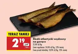 Biedronka Śledź atlantycki wędzony na gorąco Biedronka oferta