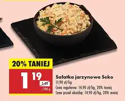Biedronka Sałatka jarzynowa Seko oferta