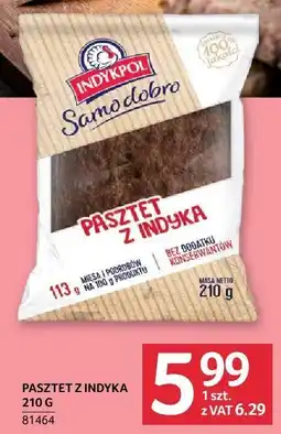 Selgros Pasztet z indyka SamoDobro oferta