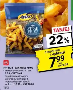 Selgros Frytki steak fries Aviko oferta