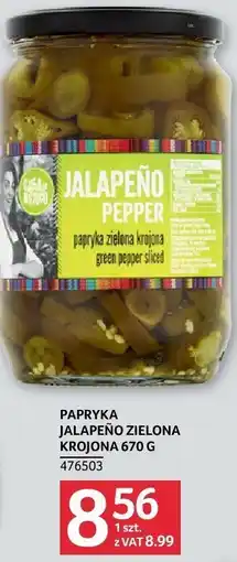 Selgros Papryka jalapeño zielona krojona Selgros oferta