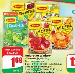 Dino Galaretka przezroczysta winogronowa Winiary oferta