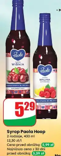 Dino Syrop wiśniowy Paola oferta