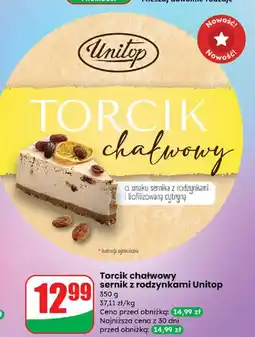 Dino Torcik chałwowy z rodzynkami i cytryną Unitop oferta