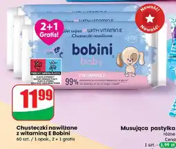 Dino Chusteczki z witaminą e Bobini Baby oferta
