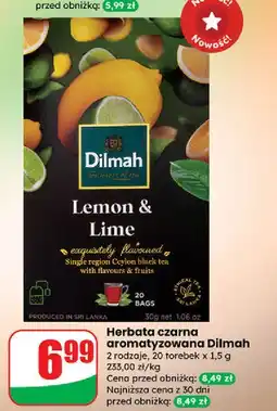 Dino Herbata lemon & lime Dilmah oferta