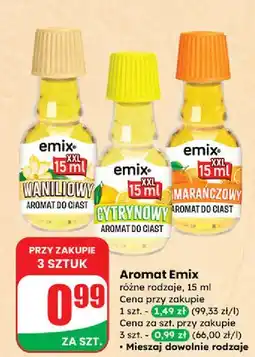 Dino Aromat do ciasta pomarańczowy Emix oferta