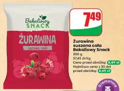 Dino Żurawina cała Bakaliowy Snack oferta