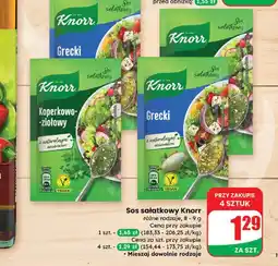 Dino Sos sałatkowy koperkowo-ziołowy Knorr oferta
