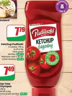 Dino Ketchup łagodny Pudliszki oferta