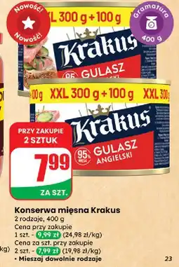 Dino Gulasz angielski Krakus Animex oferta