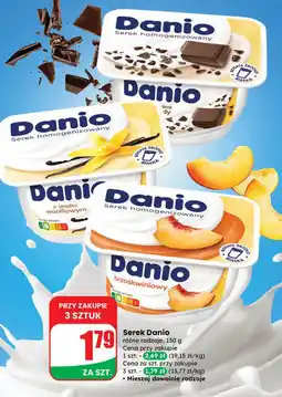 Dino Serek brzoskwiniowy Danone Danio oferta